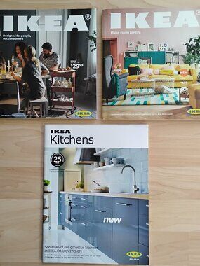 IKEA Catalogs 2017 and 2018,  2010 Kitchens British edition